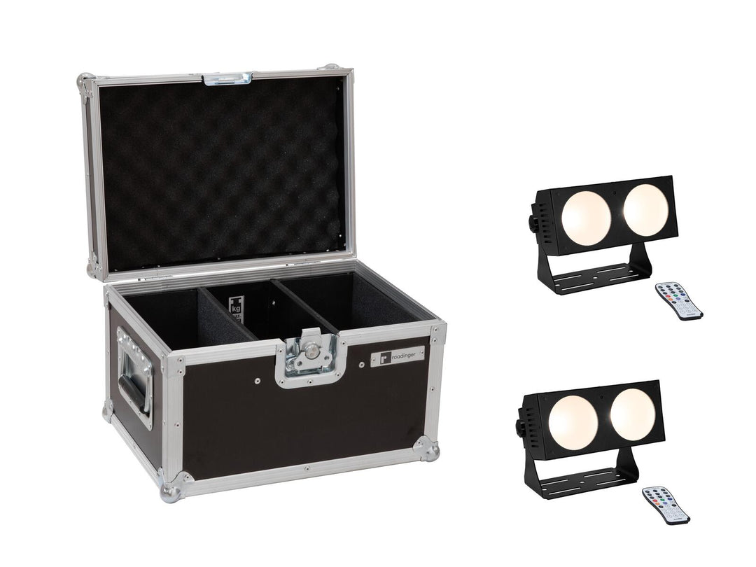 EUROLITE Set 2x LED CBB-2 COB WW Bar + Custodia