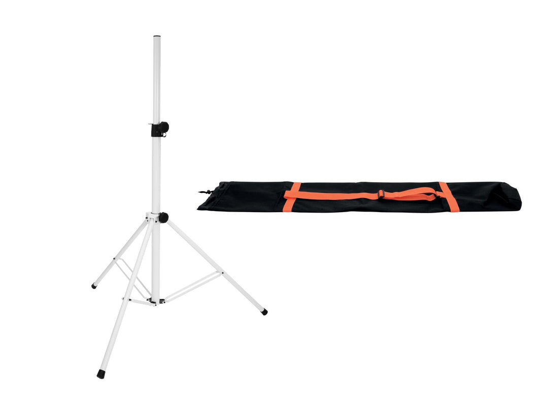 OMNITRONIC set BS-2 EU Supporto per altoparlante bianco + Borsa per il trasporto