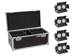 EUROLITE Set 4x LED CBB-2 WW/CW Fairlight + Custodia