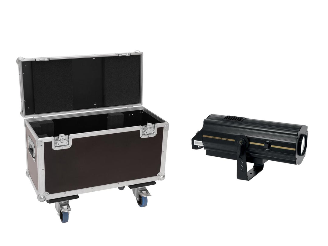 EUROLITE Set LED SL-160 Faro di ricerca + Custodia con ruote