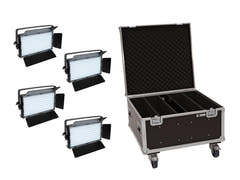 EUROLITE Set 4x LED PLL-480 CW/WW Panel + Custodia