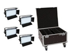 EUROLITE Set 4x LED PLL-480 QCL Panel + Custodia