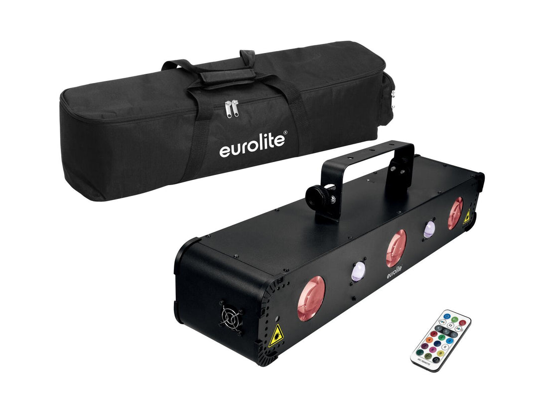 EUROLITE Set LED Multi FX Laser Bar + Custodia morbida