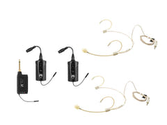 OMNITRONIC Set FAS TWO + 2x BP + 2x Cuffie 660-690Mhz