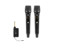 OMNITRONIC Set FAS TWO + 2x Microfono wireless dinamico 660-690MHz