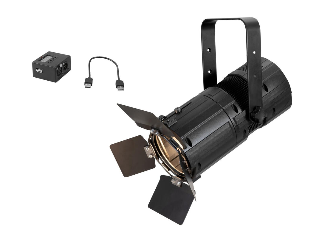 EUROLITE Set LED PFR-50 WW Fresnel Spot + Interfaccia DMX