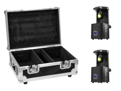 EUROLITE Set 2x LED TSL-150 Scan COB + Custodia
