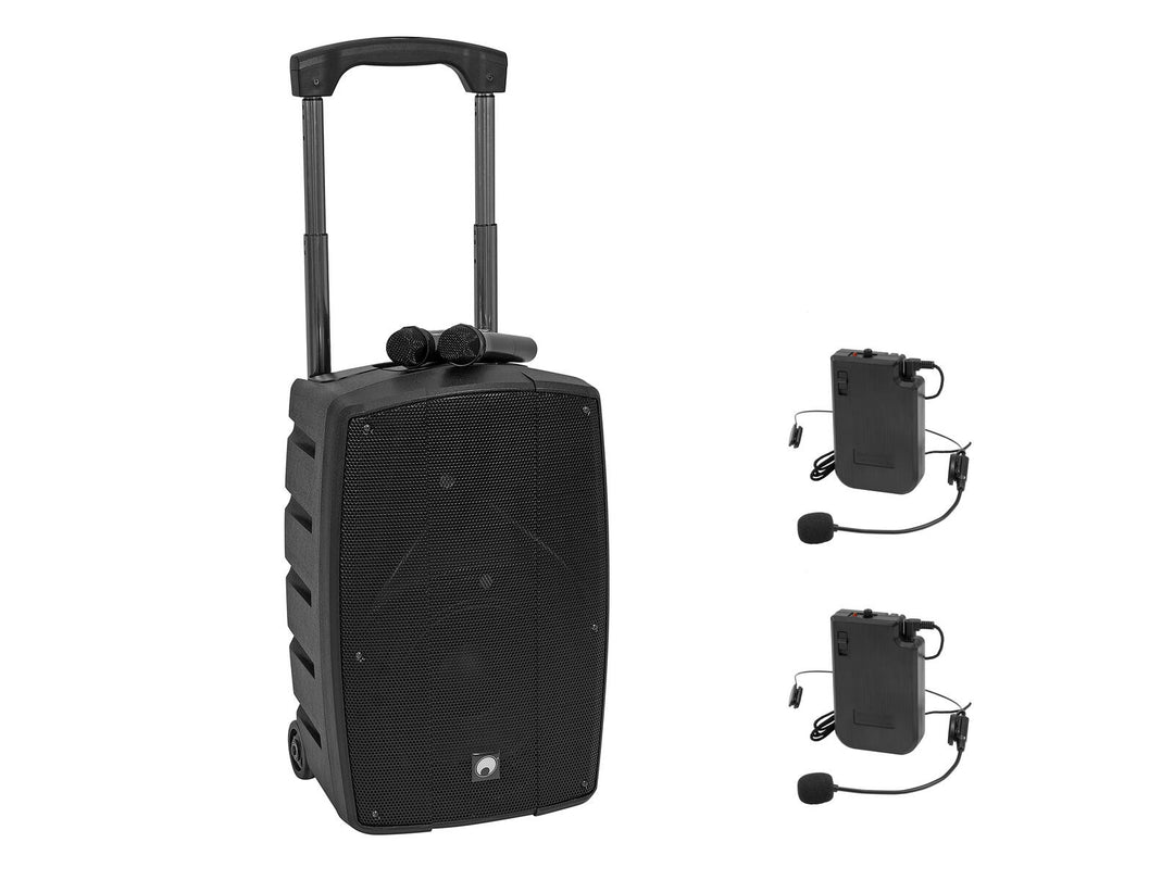 OMNITRONIC Set WAMS-12BT2 + 2x trasmettitori Bodypack + 2x cuffie