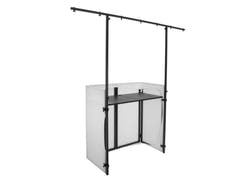 OMNITRONIC Set supporto DJ mobile compatto incl. Cover + telaio di estensione