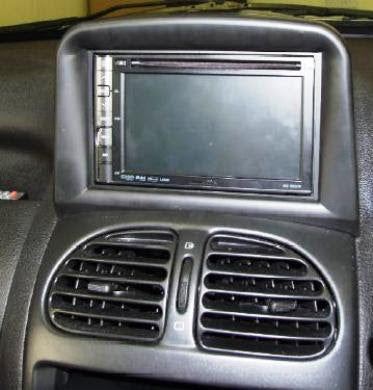 2-DIN Cornice per Peugeot