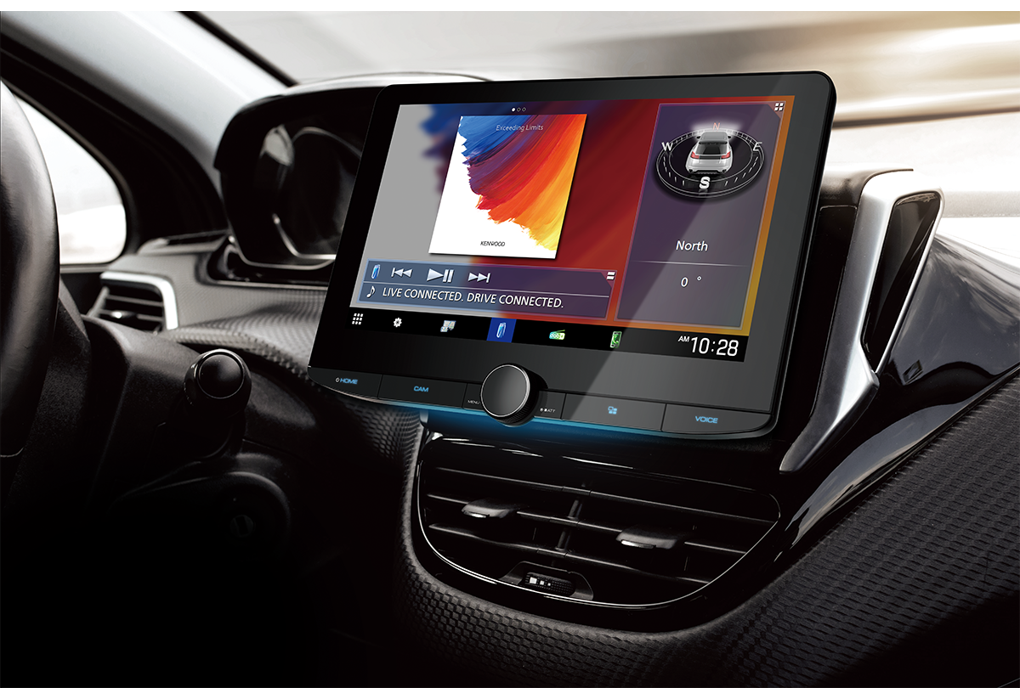Kenwood DMX9720XDS Lettore multimediale con Apple CarPlay wireless (10.1")