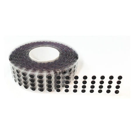 Tampone adesivo Parkone 1 e 2 (nero) 1000 set su rotolo