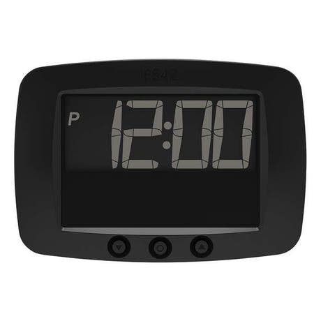 FS42 Park Deluxe orologio digitale per parcheggio, Nero