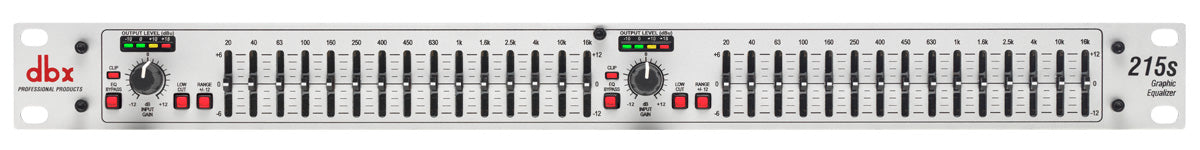 dbx 215s 2 x 15 Band Graphic Equalizer