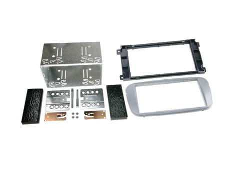 2-DIN Cornice per Ford (Argento)