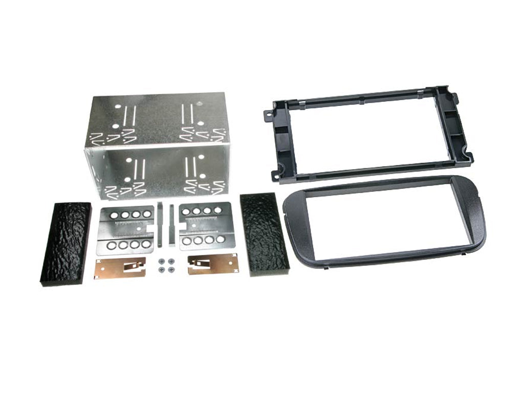 2-DIN Cornice per Ford (Nero)