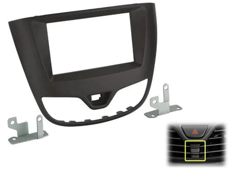 21CT23VX63 2-DIN Cornice per Opel Karl 2017 -