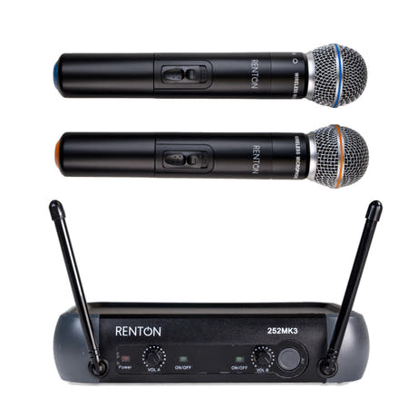Renton Microfoni wireless (2 canali)