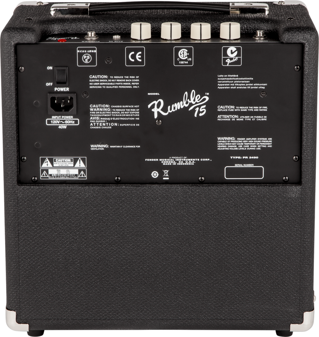 Fender Rumble 15 Amplificatore per basso
