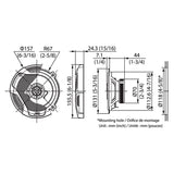 JVC CS-DR522 kit altoparlanti 13cm 2 vie 260w peak
