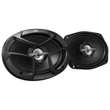 Altoparlanti coassiali JVC 15x23cm a 3 vie, 400w peak