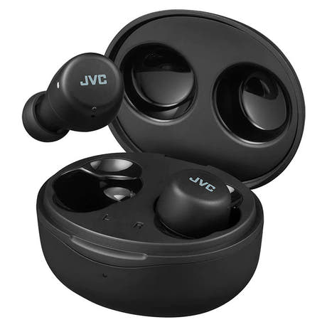 JVC HAA6TBU cuffie true wireless nere