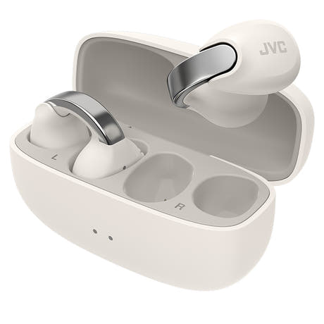 JVC Nearphones HA-NP1T Open Ear Headphones Bianche