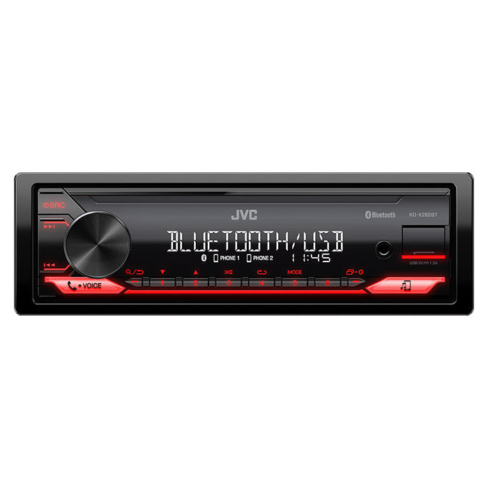 JVC KD-X282BT sintonizzatore RDS senza lettore, profondità 100mm