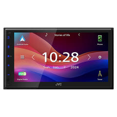 AppRadio JVC KW-M695DBW Apple Carplay e Android Auto