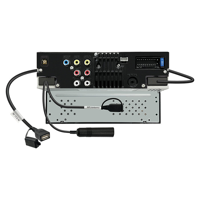 AppRadio JVC KW-M695DBW Apple Carplay e Android Auto