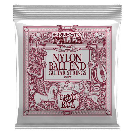 Ernie Ball Ernesto Palla Black Nylon Gold Ball Corde per Chitarra (Klassisk)