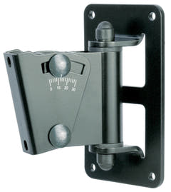 König & Meyer 24471 Supporto a Parete per Altoparlante Nero (15kg)