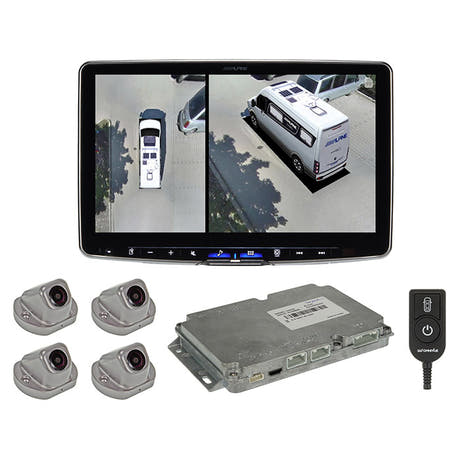 Telecamera Birdview Alpine HCS-T100 360 gradi