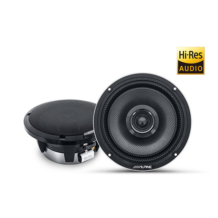 Alpine status HDZ-65 6,5" set di altoparlanti coassiali a 2 vie