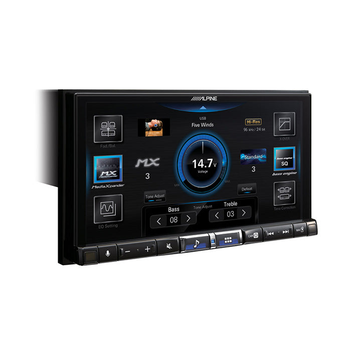 Alpine ILX-705DM Apple Carplay wireless 2-DIN 7"