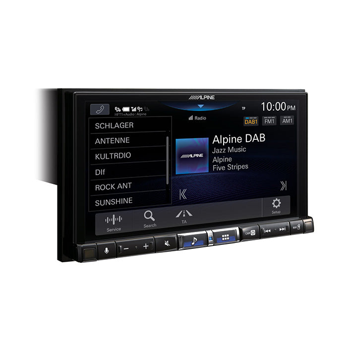Alpine ILX-705DM Apple Carplay wireless 2-DIN 7"