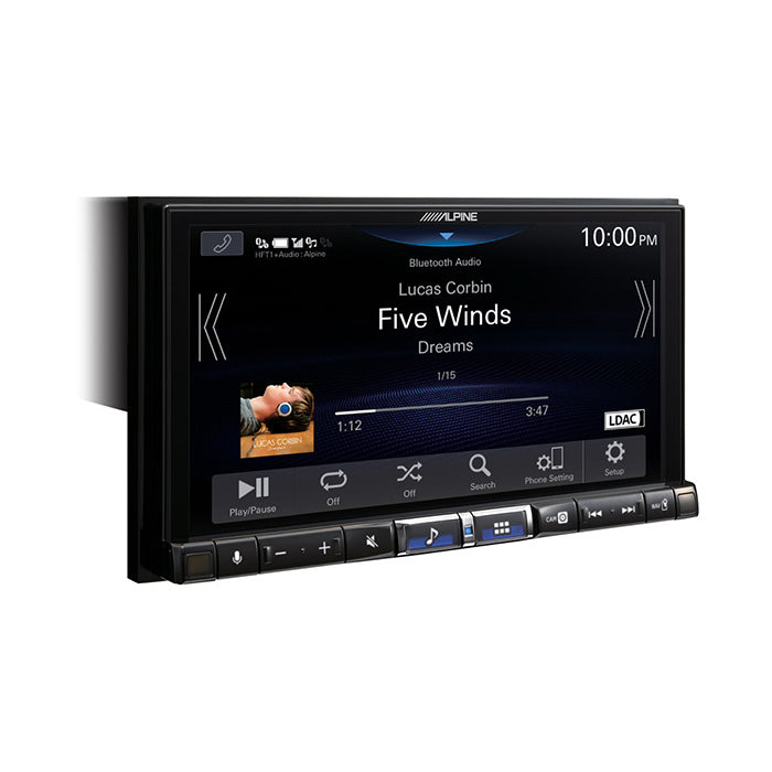 Alpine ILX-705DM Apple Carplay wireless 2-DIN 7"