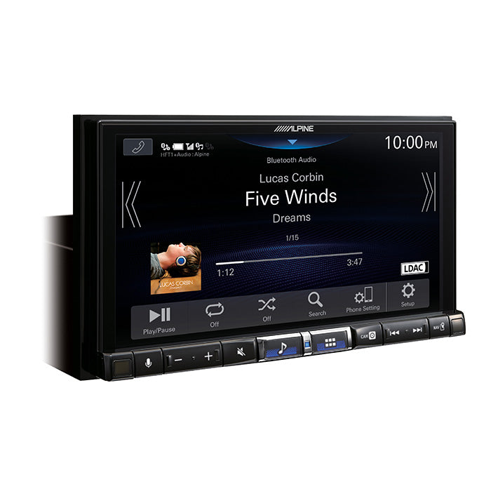 Alpine ILX-705D Apple Carplay wireless 2-din 7"