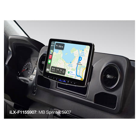Alpine ILX-F115S907 bundle per Halo11 per Sprinter S907