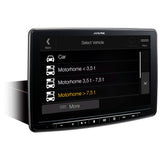 Alpine INE-F904DC Halo9 con navigazione e mappe per camion