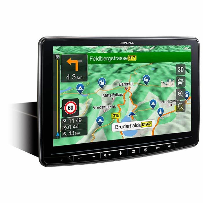Alpine HALO9 INE-F904D Apple Carplay, Navigazione, Android e Bluetooth
