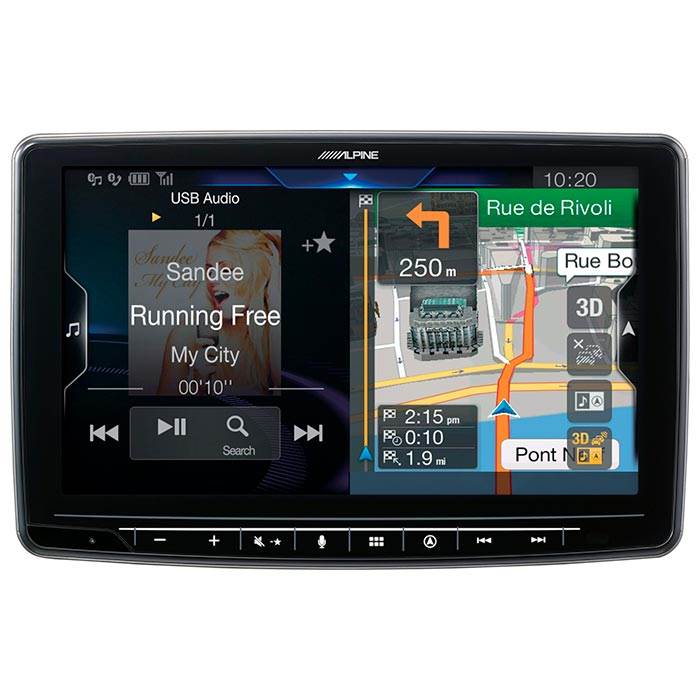 Alpine HALO9 INE-F904D Apple Carplay, Navigazione, Android e Bluetooth