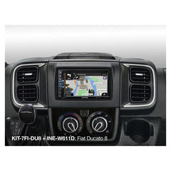 Kit Alpine KIT-7FI-DU8 7" per Fiat Ducato modello 8 2022-