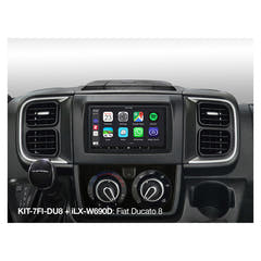 Kit Alpine KIT-7FI-DU8 7" per Fiat Ducato modello 8 2022-