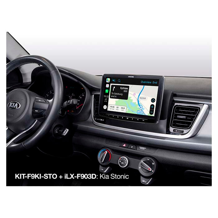 Kit di montaggio Alpine 9" per Kia Stonic 2017->