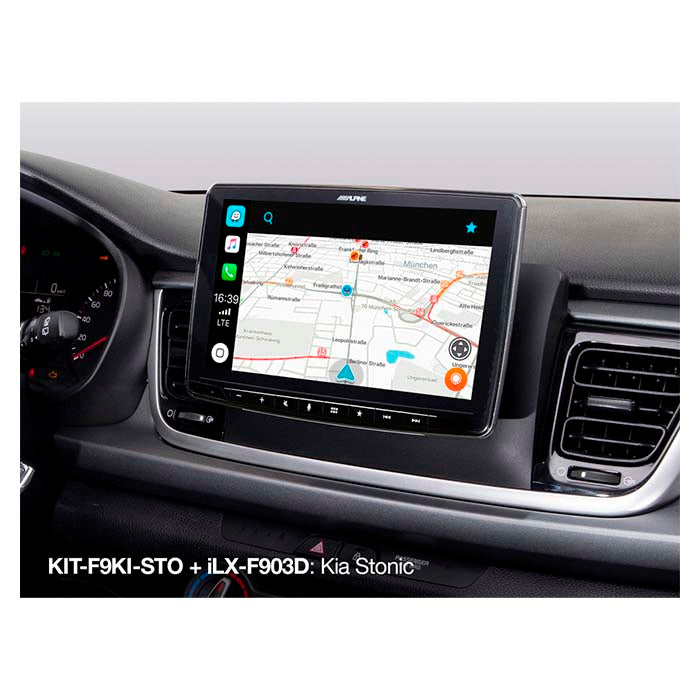 Kit di montaggio Alpine 9" per Kia Stonic 2017->