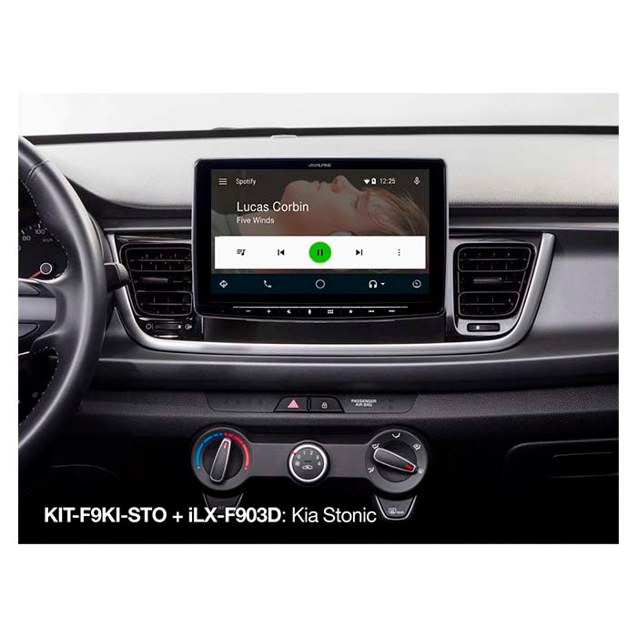 Kit di montaggio Alpine 9" per Kia Stonic 2017->