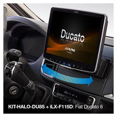 Alpine kit per Halo 9 e 11 per Fiat Ducato 8