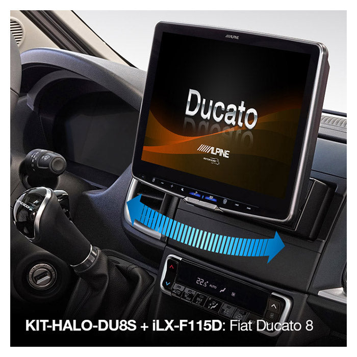 Alpine kit per Halo 9 e 11 per Fiat Ducato 8