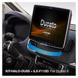 Alpine kit per Halo 9 e 11 per Fiat Ducato 8
